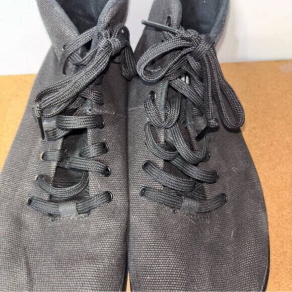 No Bull Black High-Top Sneakers Canvas M8.5 W10 - Picture 6 of 10